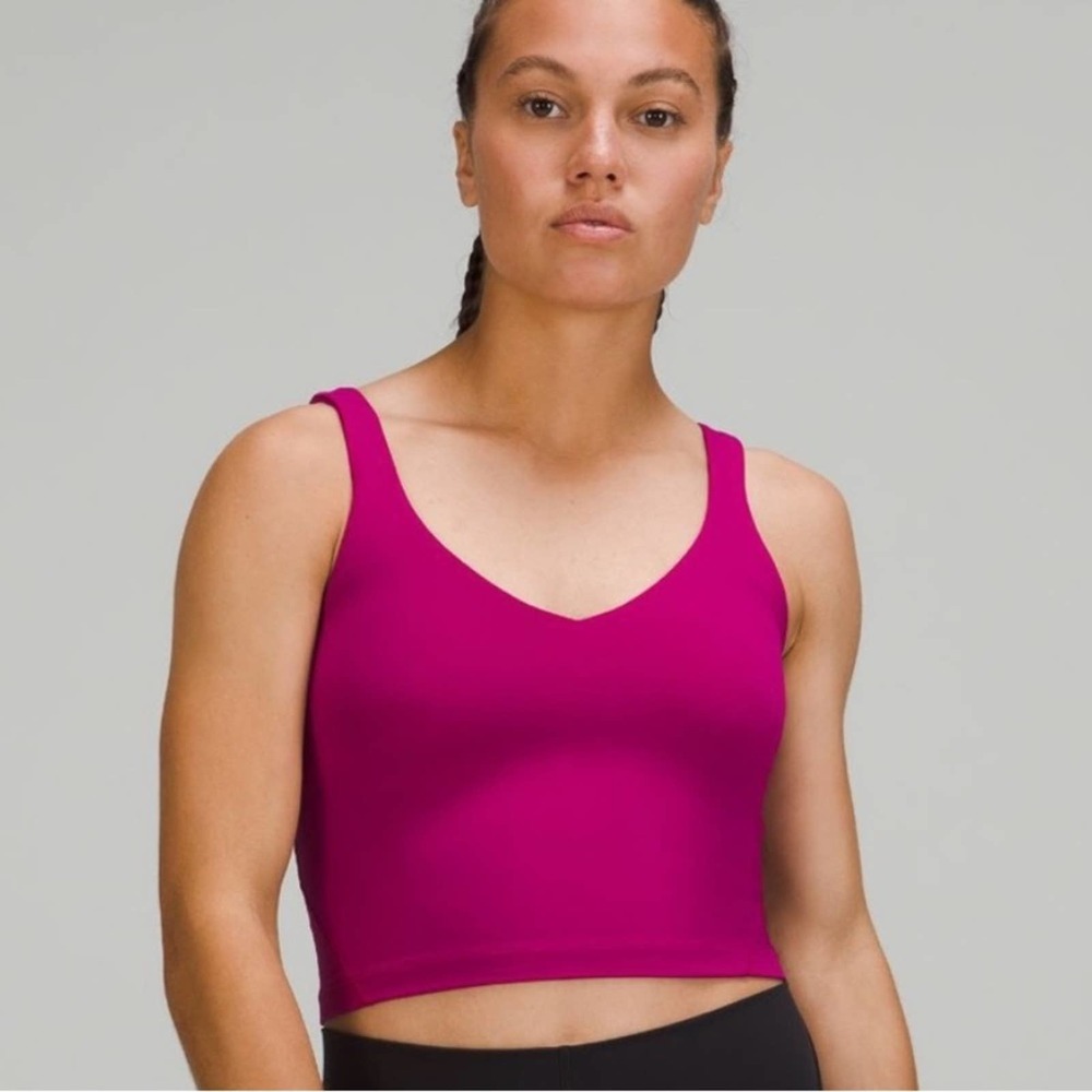 Lululemon Align Tank Top Magenta Purple size 6